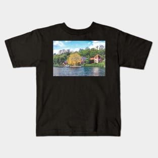 The Riverside at Caversham Kids T-Shirt